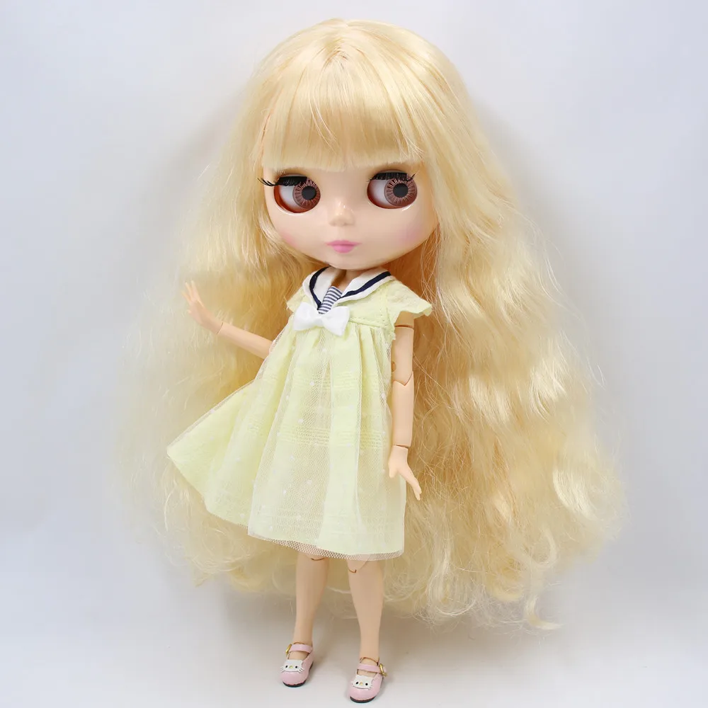 ICY Blyth Кукла № 2 глянцевое лицо натуральная кожа суставное тело 1/6 BJD Специальная цена 1/4 BJD, Pullip, Jerryberry, Licca игрушка подарок
