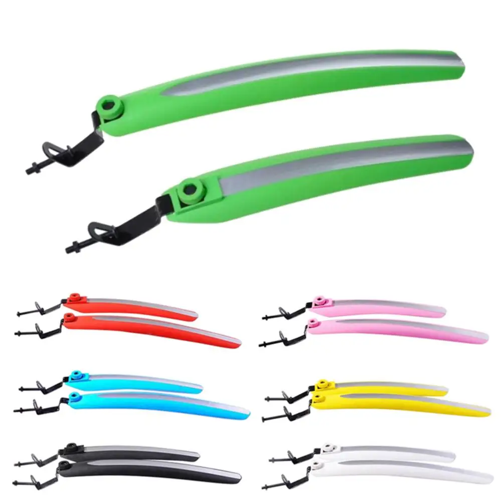 

2pcs Mountain Bike Mudguard Road Racing Bicycle Colorful Mudguard For Front And Back For Bike Mountain Road Bike