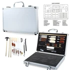 Универсальный Набор для чистки пистолета, инструмент для чистки ружья, пистолет для ружья, дробовик, чистящее средство, алюминиевый корпус для хранения