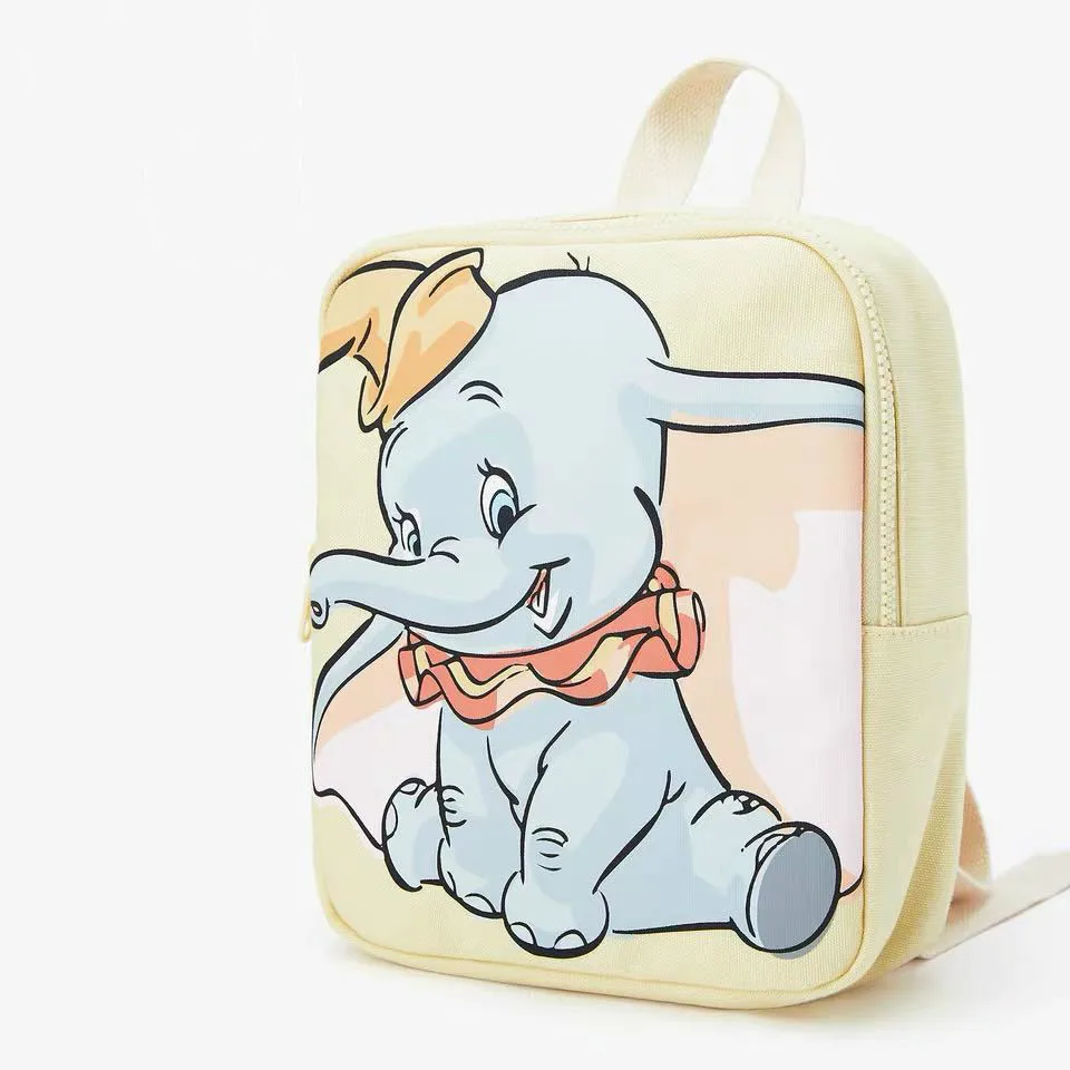 Новый детский рюкзак Disney с мультяшным принтом весна лето Микки и Дамбо|Плюшевые