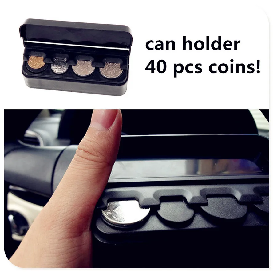 Автомобильный органайзер для монет чехол коробка хранения денег контейнер Honda City