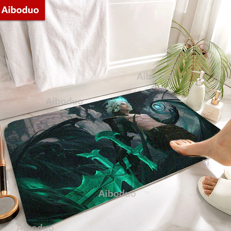 

Viego Absorbent Non Slip Cozy Rug Soft Home Kitchen Decor Bathroom Mat Floor Carpet Hallway Entrance Doormat League of Legends