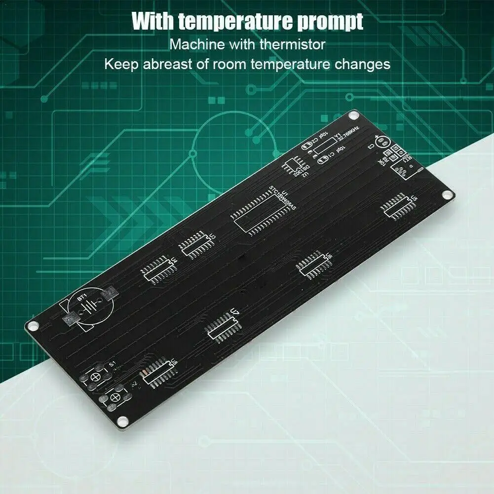 SMD светодиодный точечный Матрицы цифровые часы комплект производство