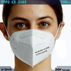 Многоразовая маска для лица, респиратор с фильтром, ffp22.