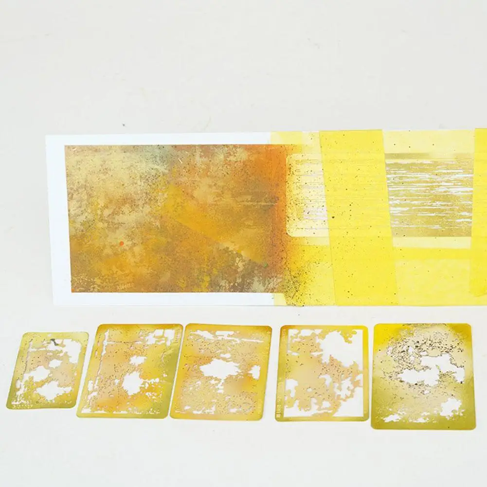 

DIY Model Craft Making Painting Tools Parts Kits Stenciling Building Painting Template Model For 1/35 Diy Plate Q9L5