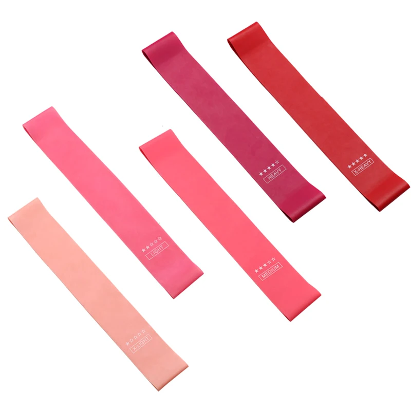 5 шт./компл. эластичные тренировочные Эспандеры петли Спортивная Фитнес