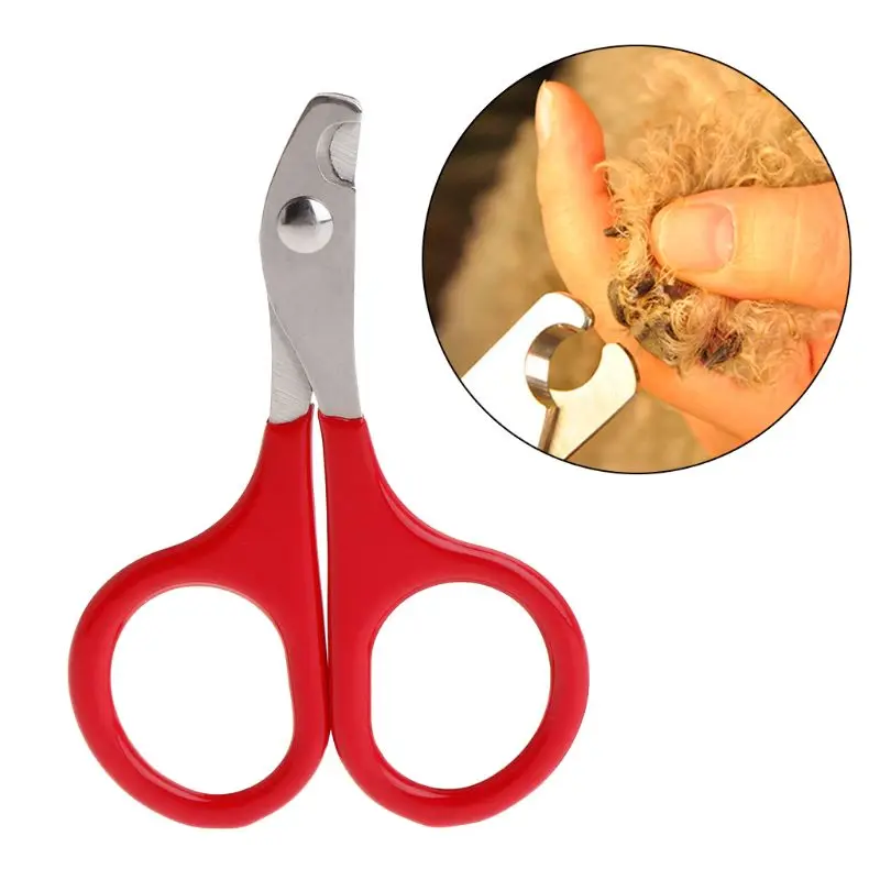 

Nail Clippers Pet Cat Dog Puppy Safety Stainless Steel Supplies Nails Care Scissors Trimming Grooming Claw Cutter Animal