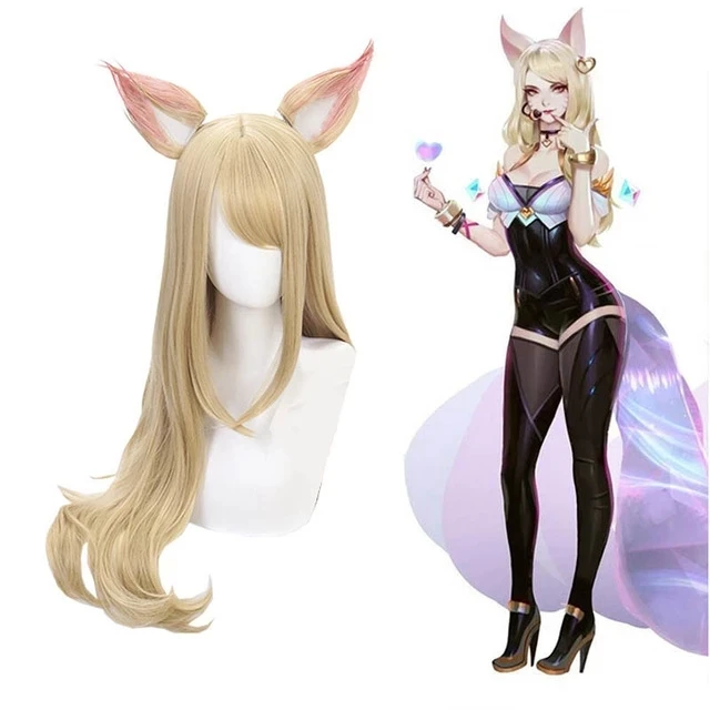 Костюм для косплея игры KDA костюм K/DA Ahri косплей Group женщин и девушек вечерние на