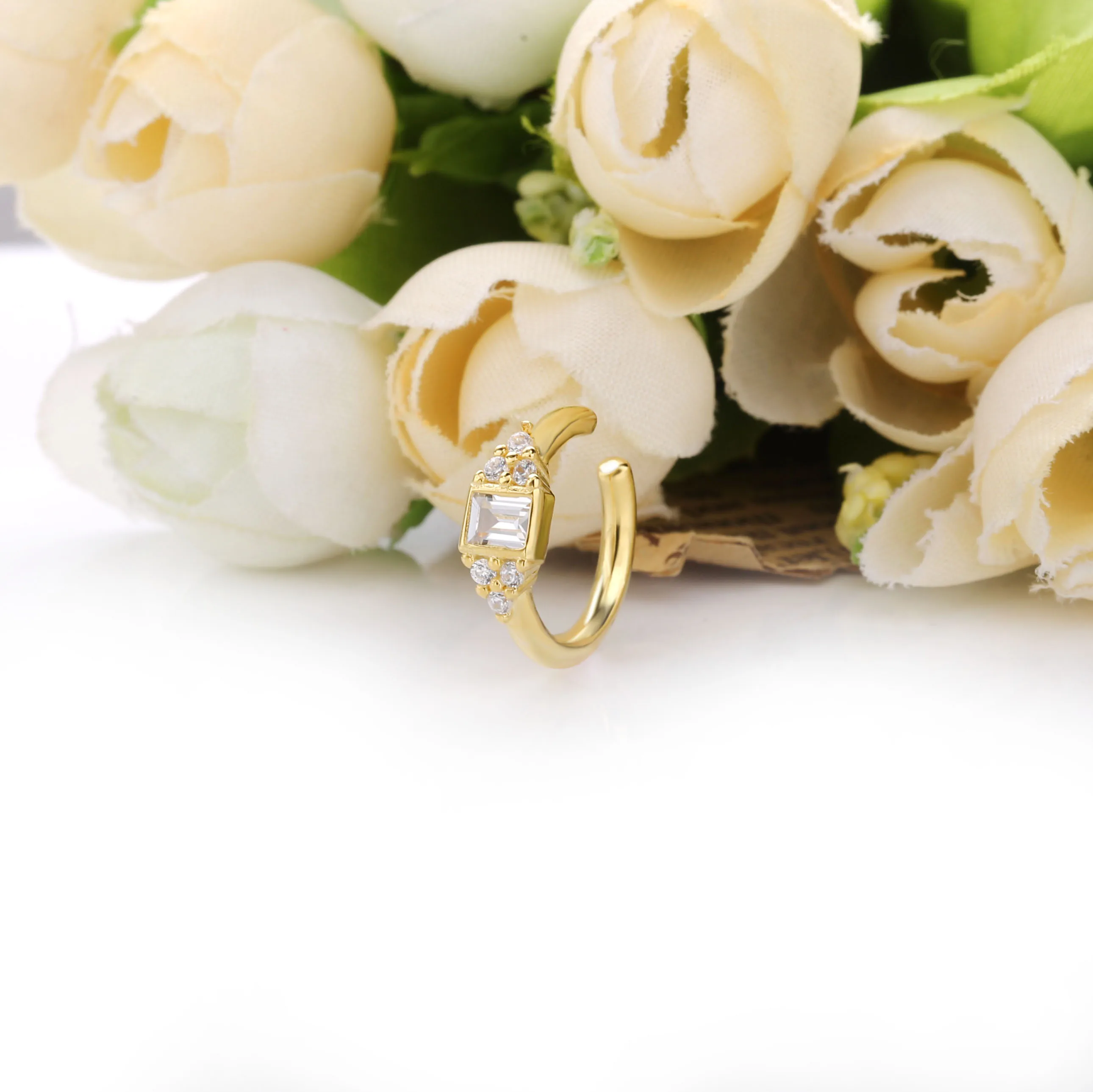 Moonmory 2020 ювелирные изделия в стиле панк рок серьги Клипсы из стерлингового