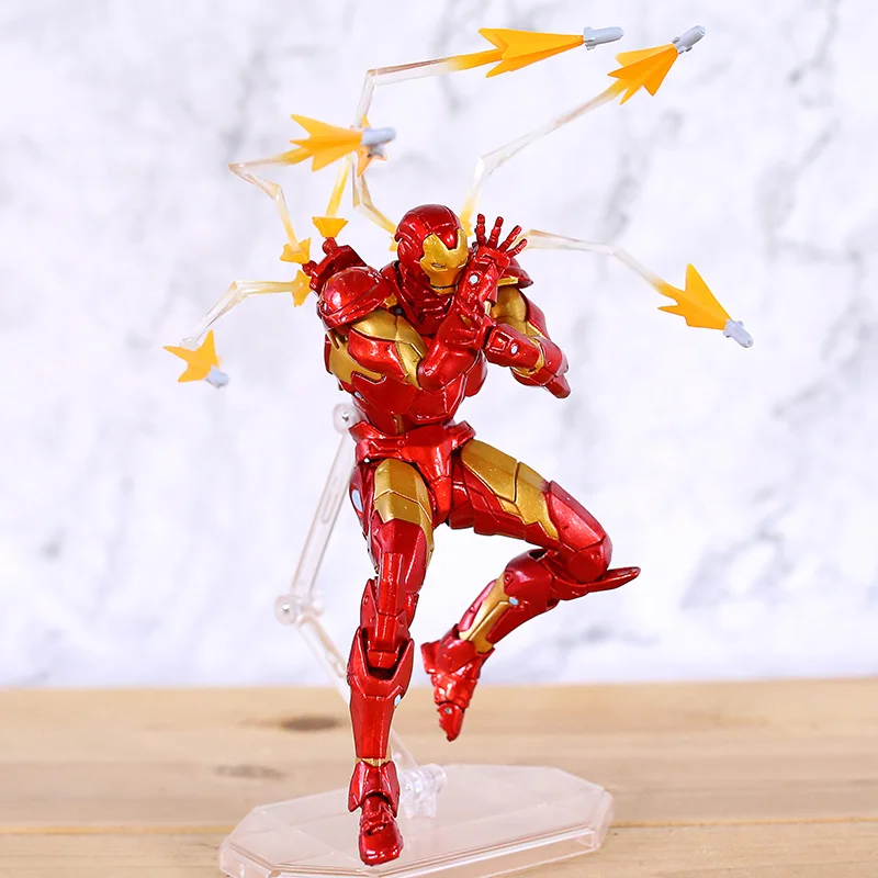 Тинейджеров Revoltech без 013 Железный человек MK37 кровотечение Edge Чехол Броня из ПВХ