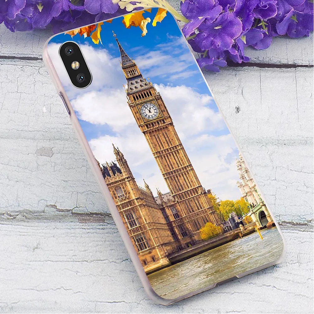 Чехол для телефона Big Ben in London с рисунком iPhone XR 5 5S SE 6 6S/6 6S Plus 7 8/7 8 X XS Xs Max|Бамперы| |