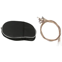 1 pcs musical instrument storage bag lyre harp handbags 1 set lyre string small harp strings accessories