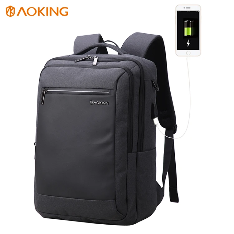 Aoking 2020 модный дорожный рюкзак для мужчин USB зарядное устройство защита от кражи