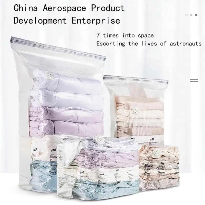 

Quilts Clothes Vacuum Storage Bag Waterproof Compression Air Bag Foldable Dustproof And Moisture-Proof Household Storage Sack