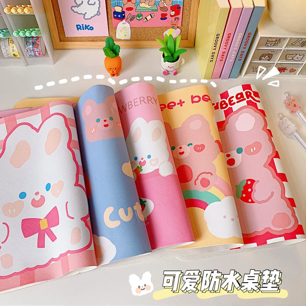 Мягкий Нескользящий Настольный коврик для мыши и клавиатуры | Канцтовары офиса