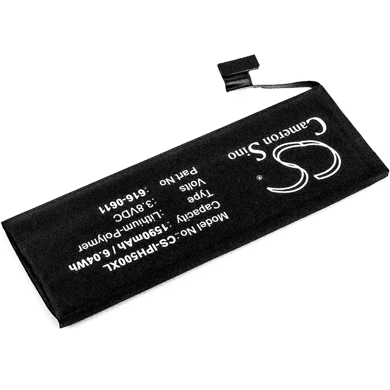 Обновленная батарея Cameron Sino для Apple 616-0612 A1428 A1429 iPhone 5 16 GB 32GB 1590 mAh/6.04Wh | Мобильные