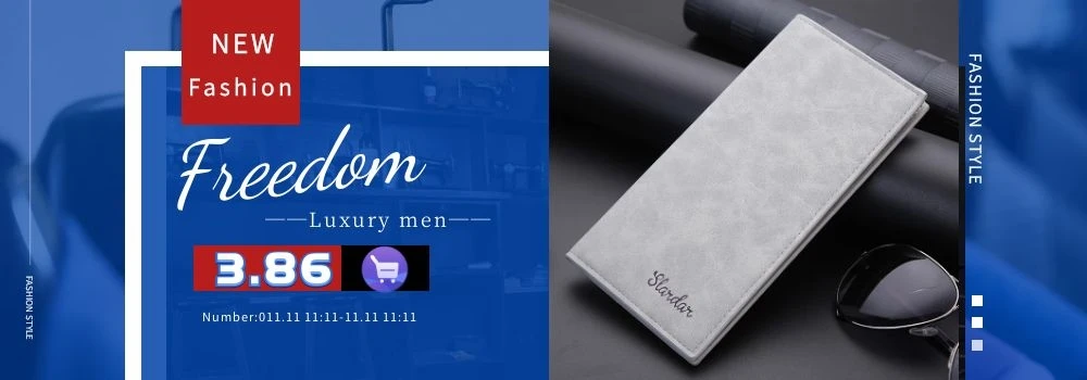 Мужской тонкий кошелек pochette uomo carteiras homem, мужской клатч с маленьким карманом, известный бренд znane marki masculina