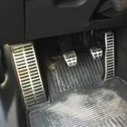 Автомобильный Стильный чехол для Audi Q3 2013-2018 из нержавеющей стали с подставкой для ног