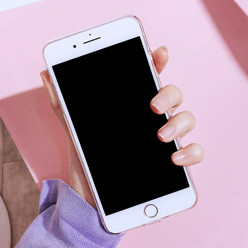 Чехол для телефона для iPhone 6s 5S SE 5 6 s iPhone X 8 7 Plus 6Plus 6s Plus 7 Plus 8Plus Блестящий сверкающий Мягкий ТПУ силиконовый чехол
