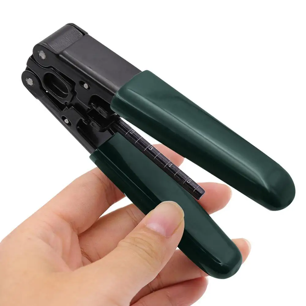

Multifunctional Wire Stripper Fixed-length Positioning Wire Cable Cutter Anti-slip Crimping Pliers Set Hand Tool Portable Pliers