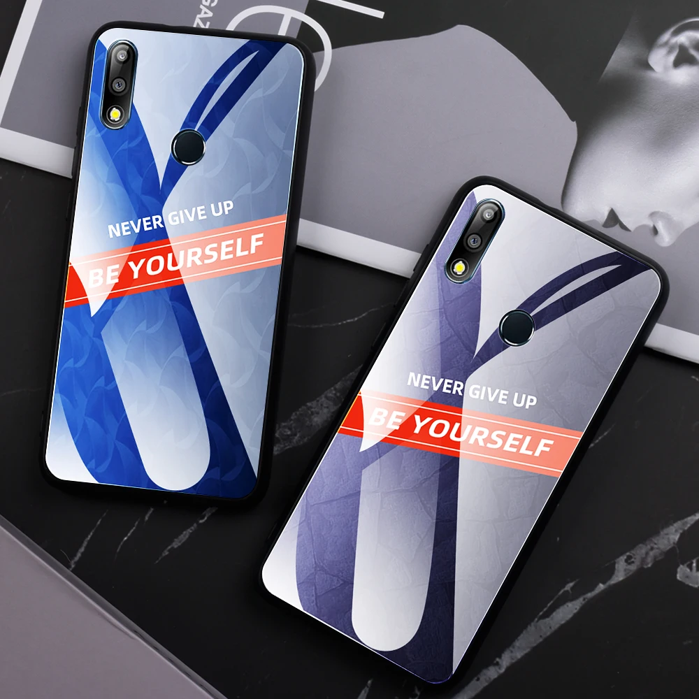 Чехол из закаленного стекла для Asus Zenfone Max Pro M1 ZB602KL ZB601KL чехол M2 ZB631KL ZB633KL задняя