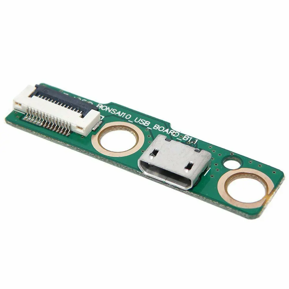JIANGLUN Mic USB744536-00 новинка DC Jack порт для зарядки плата HP Slate 10 HD планшета | Компьютеры и