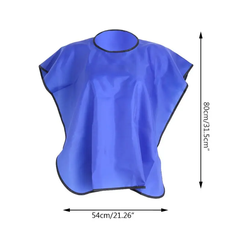 

Short Square Waterproof Hairdressing Hair Cut Salon Hairstylist Gown Cape Cloth 896D