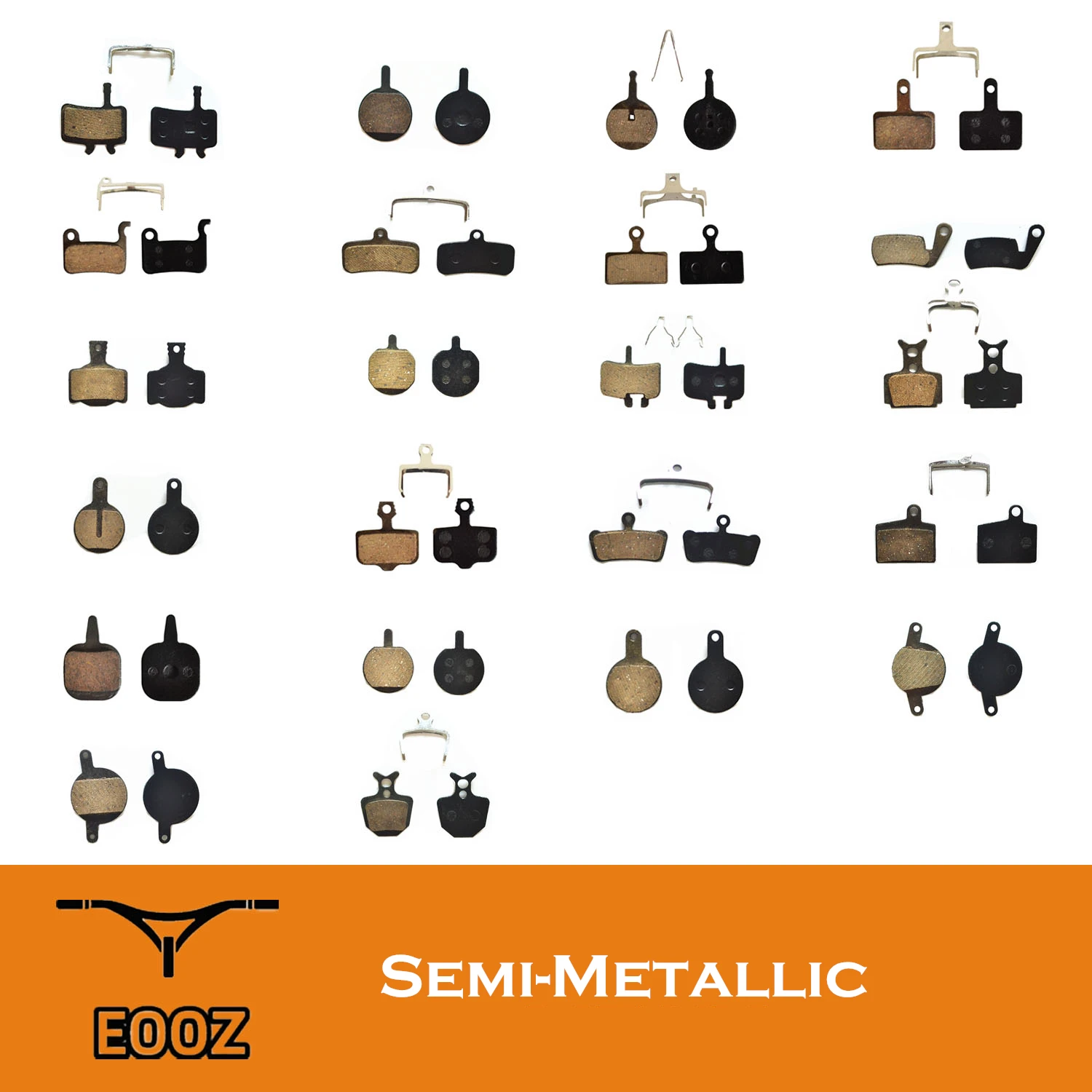 4 пары (8 шт.) дисковые Тормозные колодки для горного велосипеда велосипедные