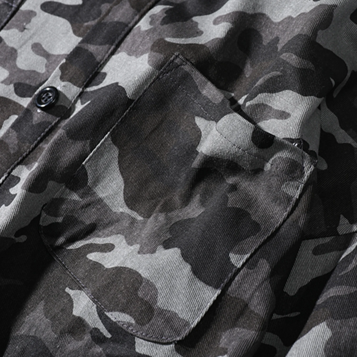 Aelfric Eden Camouflage Military Mens Shirts 2019 Autumn Harajuku Hip Hop Casual Cotton Male Tops Outwear Streetwear Long Sleeve | Мужская
