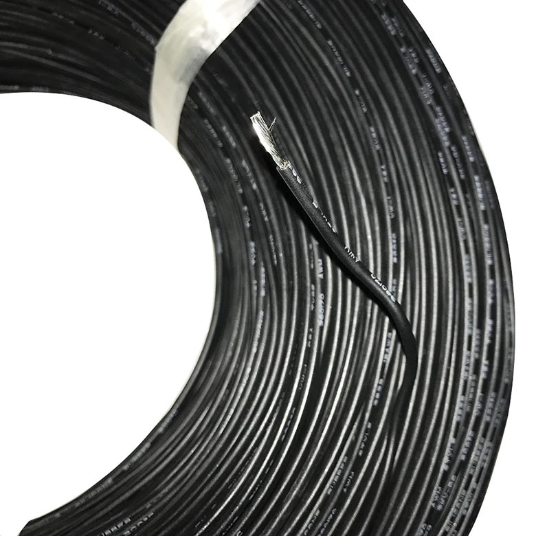 UL3239 18AWG/кремнийорганического каучука, сделанные из луженой Медный провод изолированный провод высокого Напряжение высокое Температура линия для модель самолета