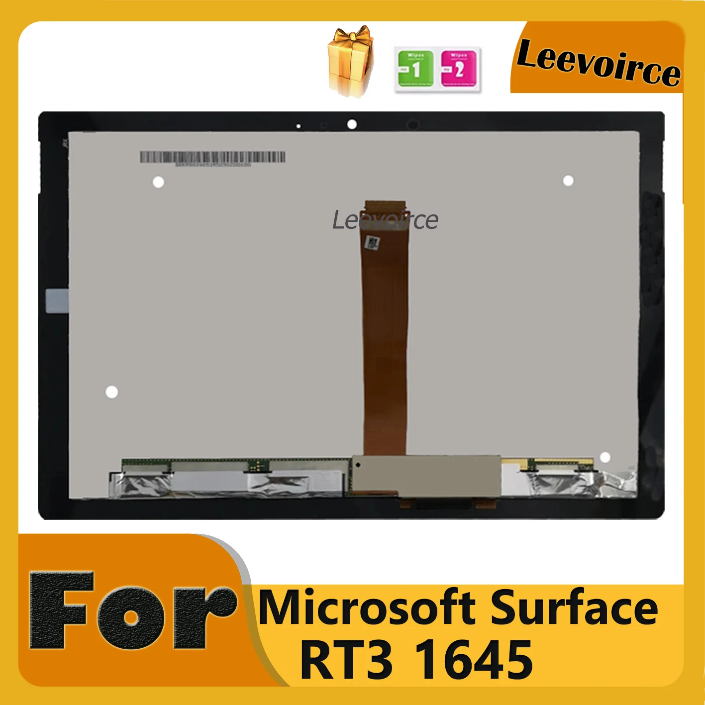 100% протестированный сменный планшет для Microsoft Surface RT3 1645 ЖК-дисплей сенсорный