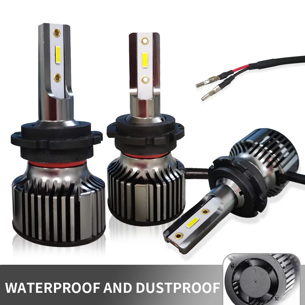 

headlight led D2S D2C D5S D1S D3S D4S D2R D2 led car light bulb D1 Dseries universal CANBUS headlight kit 50W 12V 10000LM 6500K