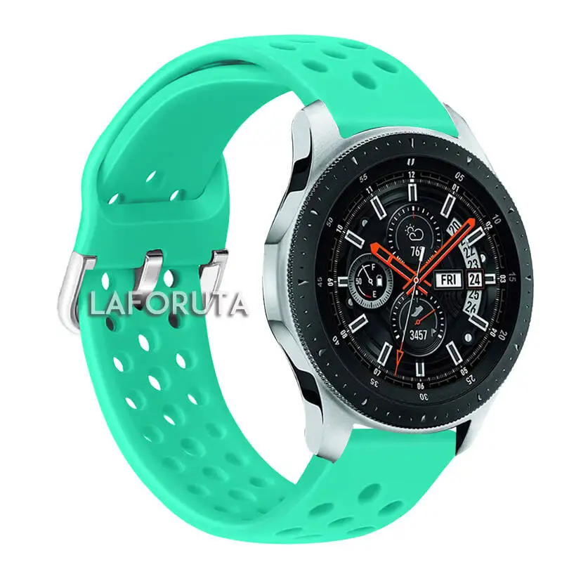 Galaxy Watch 46 мм для samsung gear S3 Frontier huawei Watch GT ремешок 22 мм ремешок для смарт-часов аксессуары для женщин и мужчин браслет