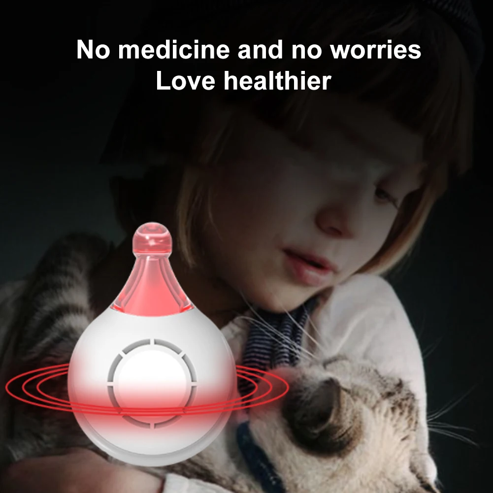 

Pet Ultrasonic Flea Remover Collar Tick Repellent Lice Repeller For Dogs Cat USB Cleaning Tools Pest Control Products For Home