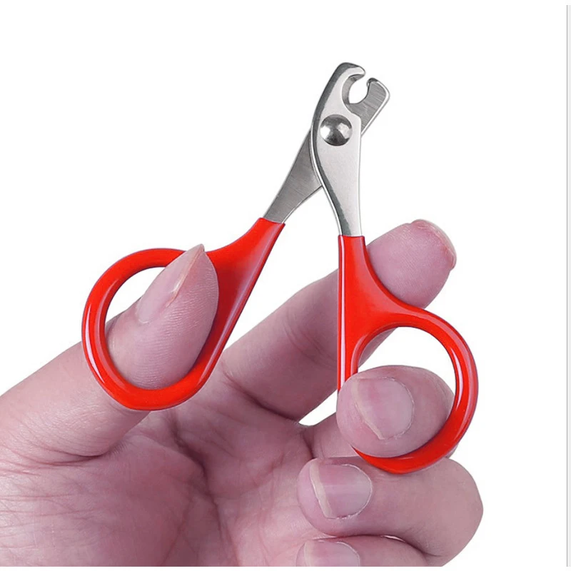 

1pcs Professional Pet Puppy Nail Clippers Toe Claw Scissors Trimmer Claw Grooming Products for Small Dogs Cats Supplies 4 Color