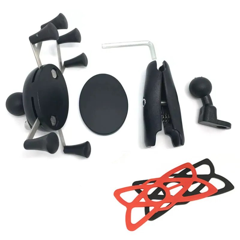 Пластиковый держатель на руль мотоцикла для сотового телефона смартфона Gopro iPhone