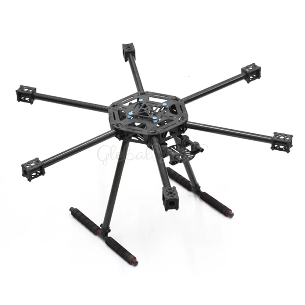 LJI X600-X6 X6 600 мм FPV гексакоптер рамка S550 SK500 с посадочным шасси из углеродного