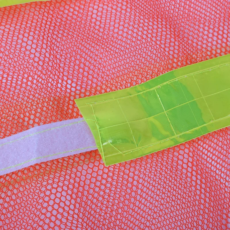 Светоотражающий жилет размера плюс Mesh светоотражающая рабочая одежда