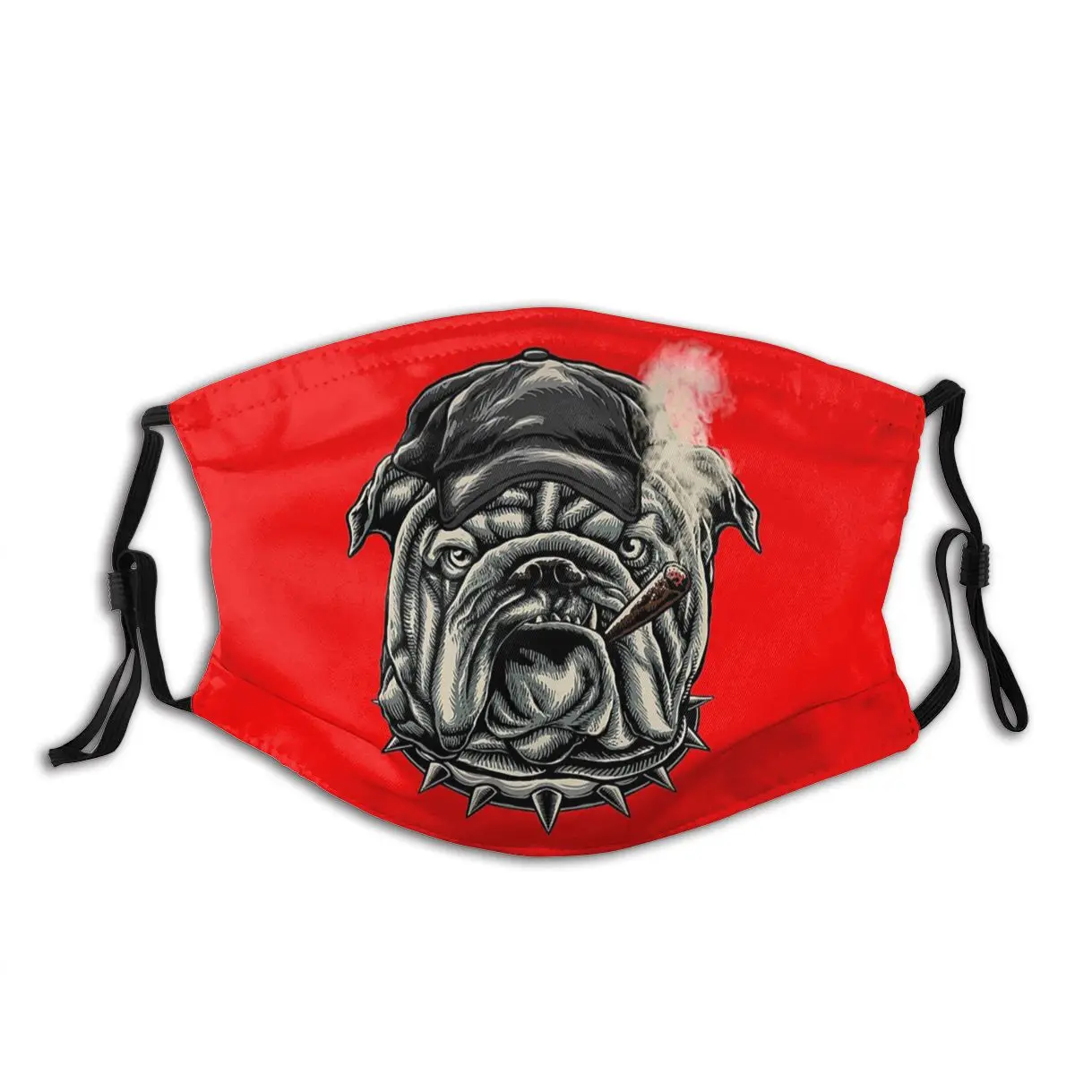 

Многоразовая маска для лица с принтом бульдога, морского моря, США, подарок, бык, собака, животное, ветрозащитная Пылезащитная маска с фильтр...