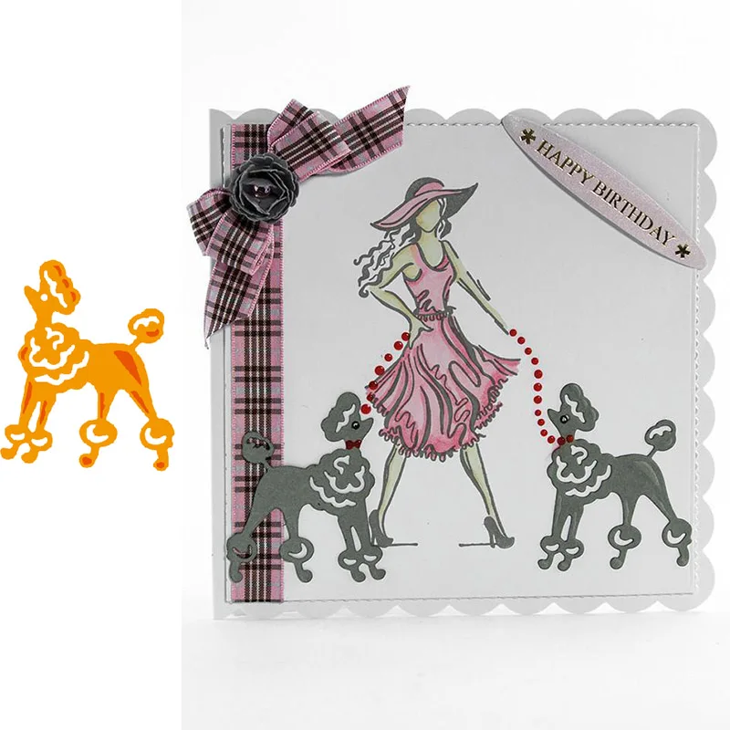 

Cartoon Goats Pattern Metal Cutting Dies Stencil For Scrapbooking Album Embossing DIY Gift Card Handcrafts Templates Model