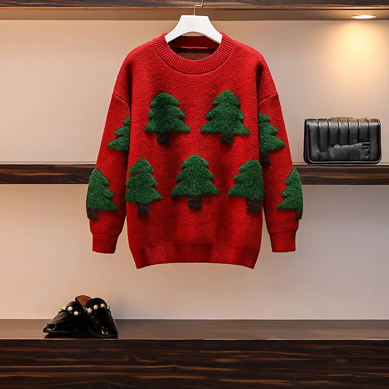 Женский трикотажный комплект из 2 предметов HAMALIEL толстый свободный свитер с