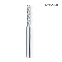 k1ka durable 3 flute hrc45 milling cutter tungsten steel woodworking anti high temperature carbide alloy aluminum acrylic