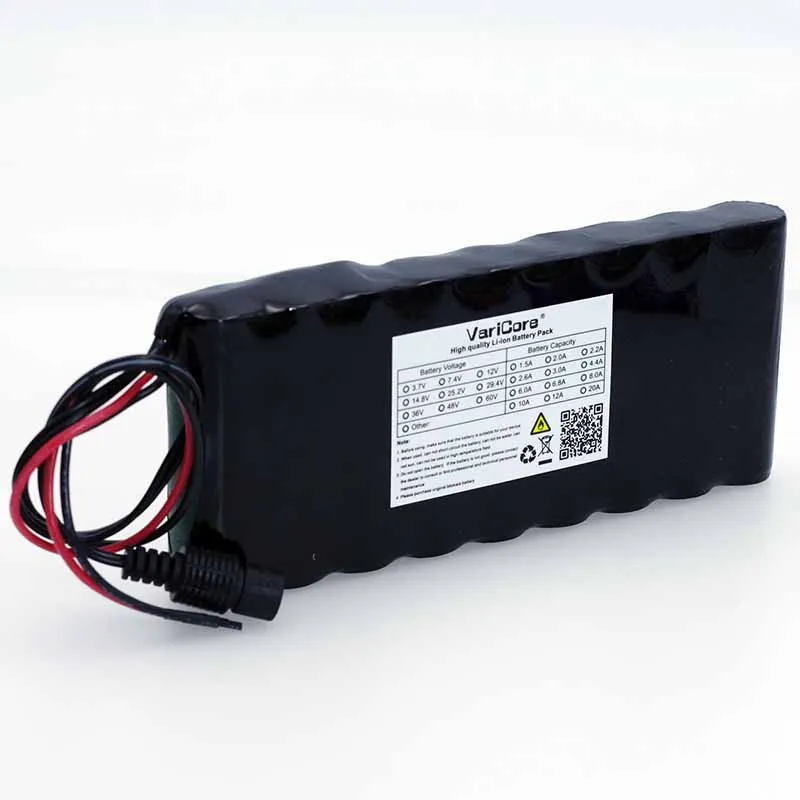 VariCore 12 v 9.8Ah 9800mAh 18650 аккумуляторная батарея 12V Защитная плата CCTV монитор