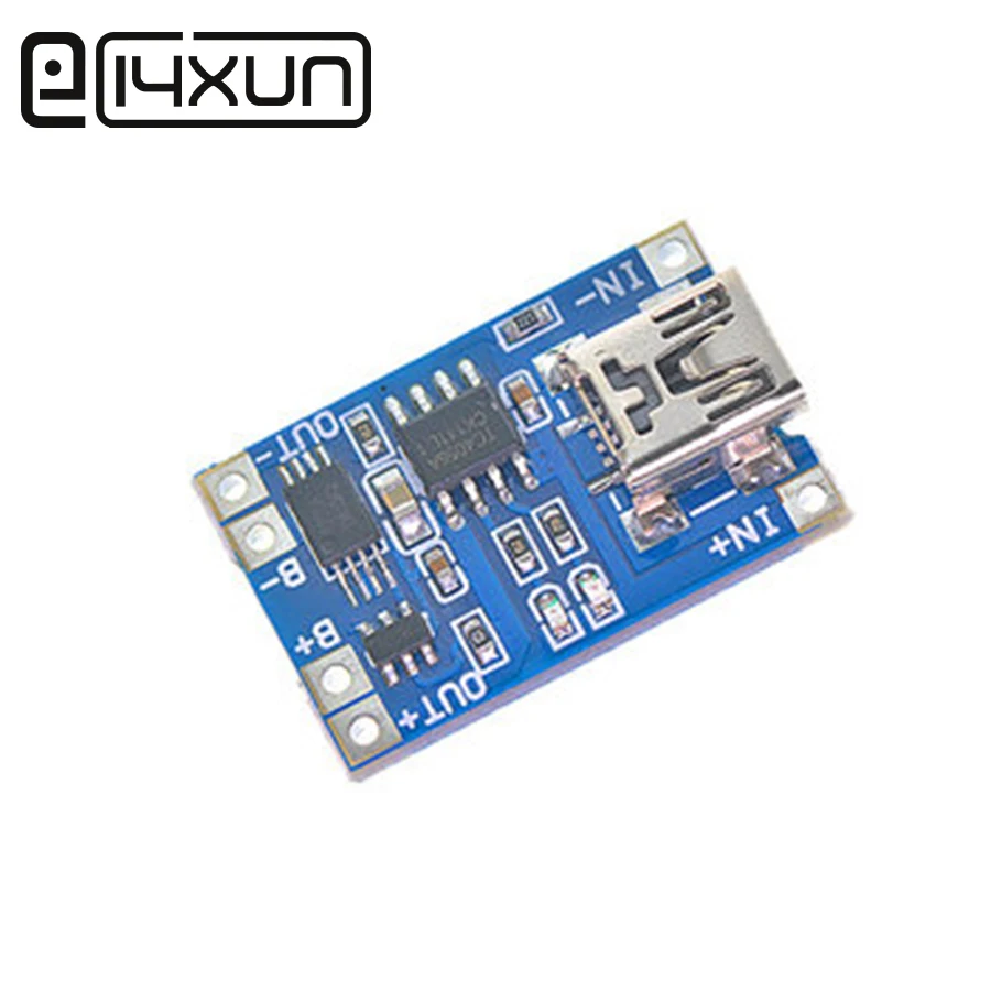 EClyxun 1 шт. мини USB разъем для зарядки с защитой 26*18 мм 3.2A/4 2 в DIY запасные части 18650