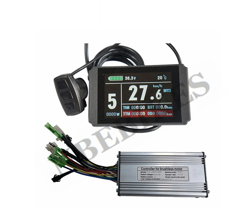 36V/48V 500W 22A с бесщеточным двигателем постоянного тока контроллер
