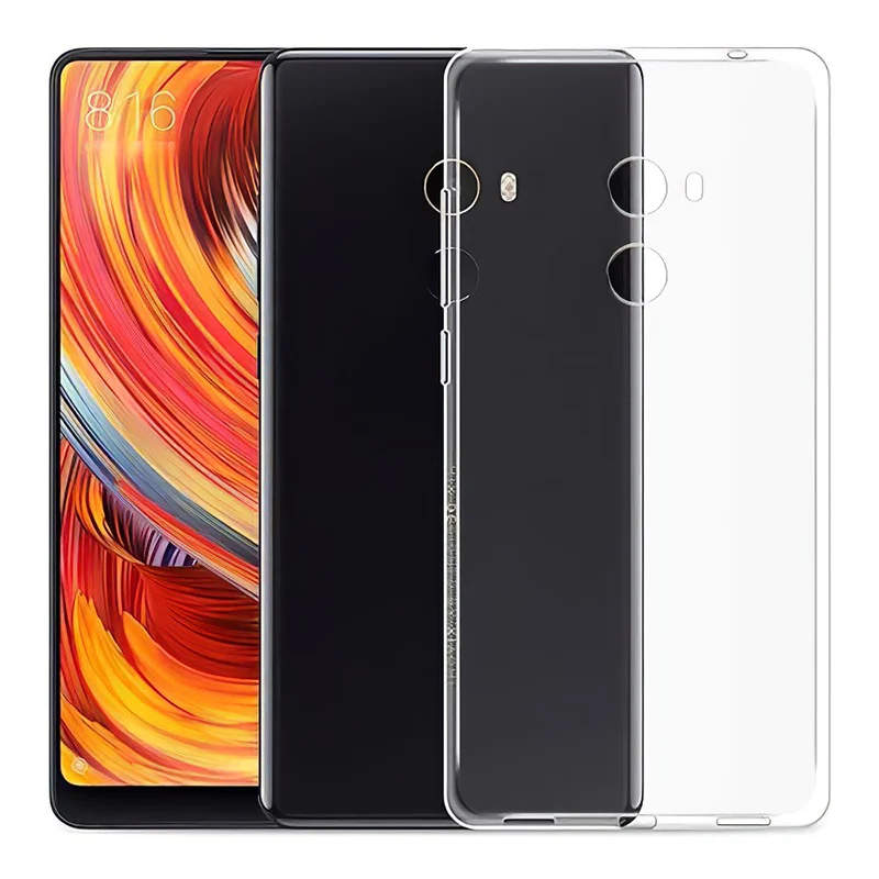 Прозрачный Мягкий ТПУ силиконовый чехол для Xiaomi Mi Mix/Mix Pro 6 4 телефона 360