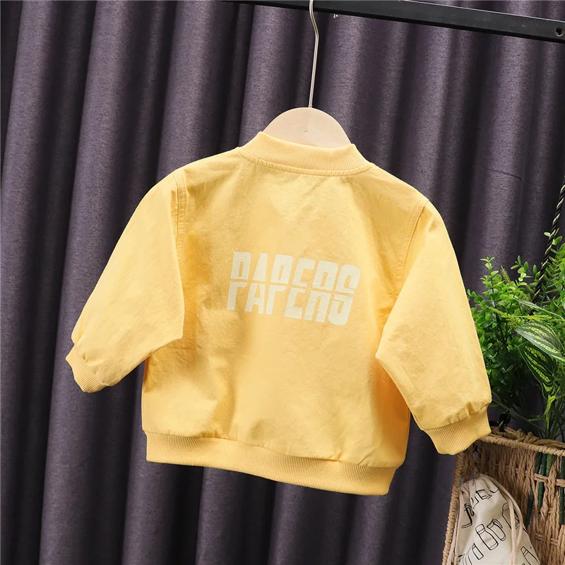 

New Spring Baby Girls Clothes Fashion Children Coat Boys Sports Jacket Autumn Toddler Casual Costume Infant Clothing Kids Tops