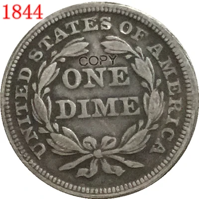 

USA 1844 Seated Liberty Dime COPY COINS