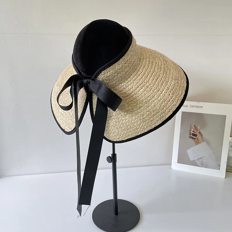 

Summer Hats for Women Beach Hat Wide Brim Hat Raffia Design Panama Woman A Must-have Item for Fashionable Women Sun Hat