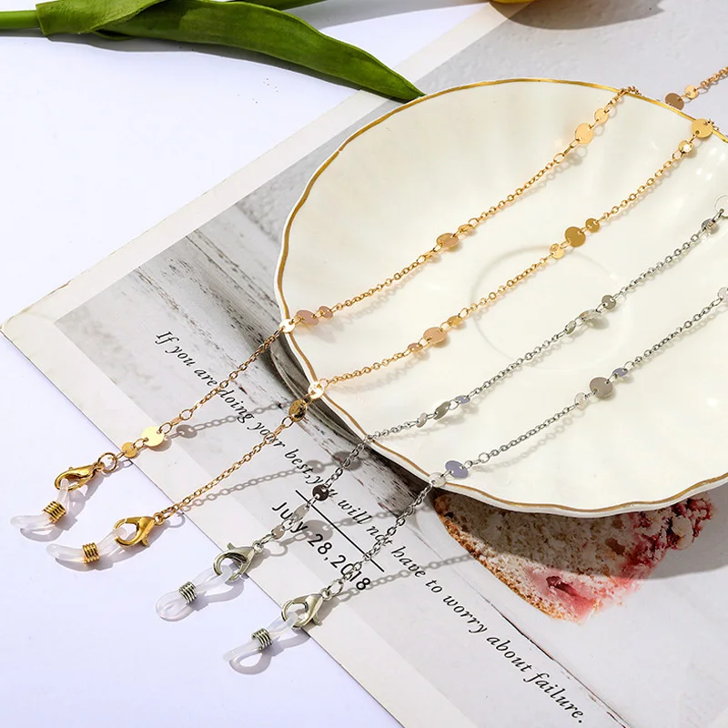 

Цепочка для очков с нескользящей оправой для очков, цепочка для маски на шею, ожерелье в богемном стиле, цепочка для солнцезащитных очков и ч...